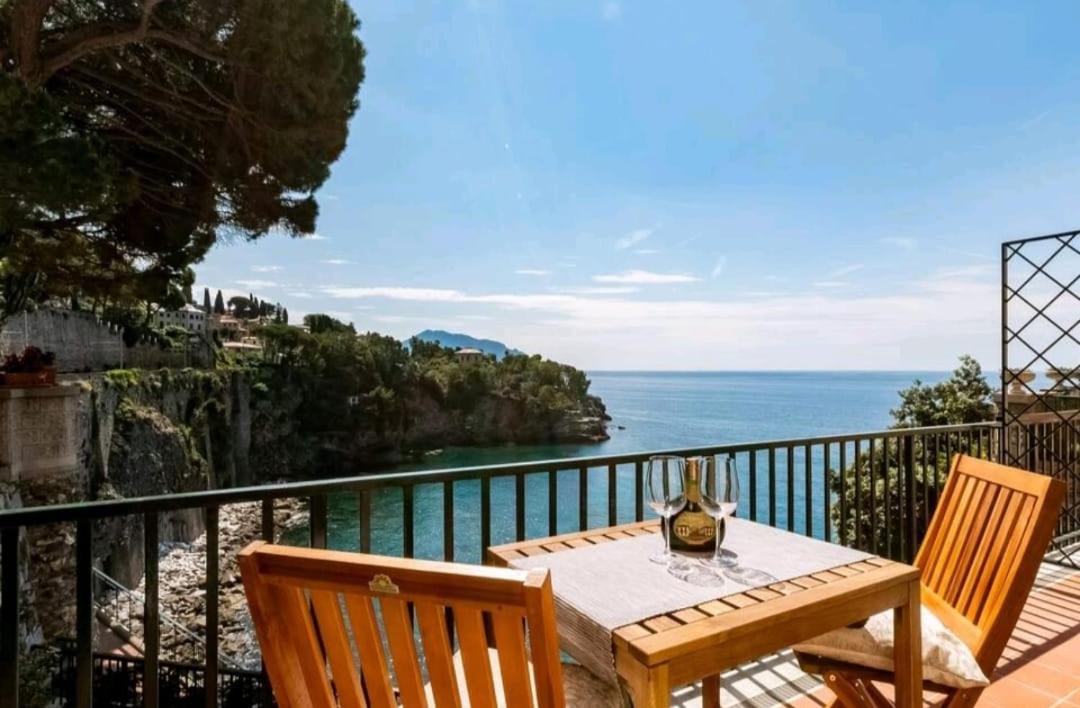 Pieve Ligure A Picco Sul Mare Con Piscina Villa Regina Eksteriør billede